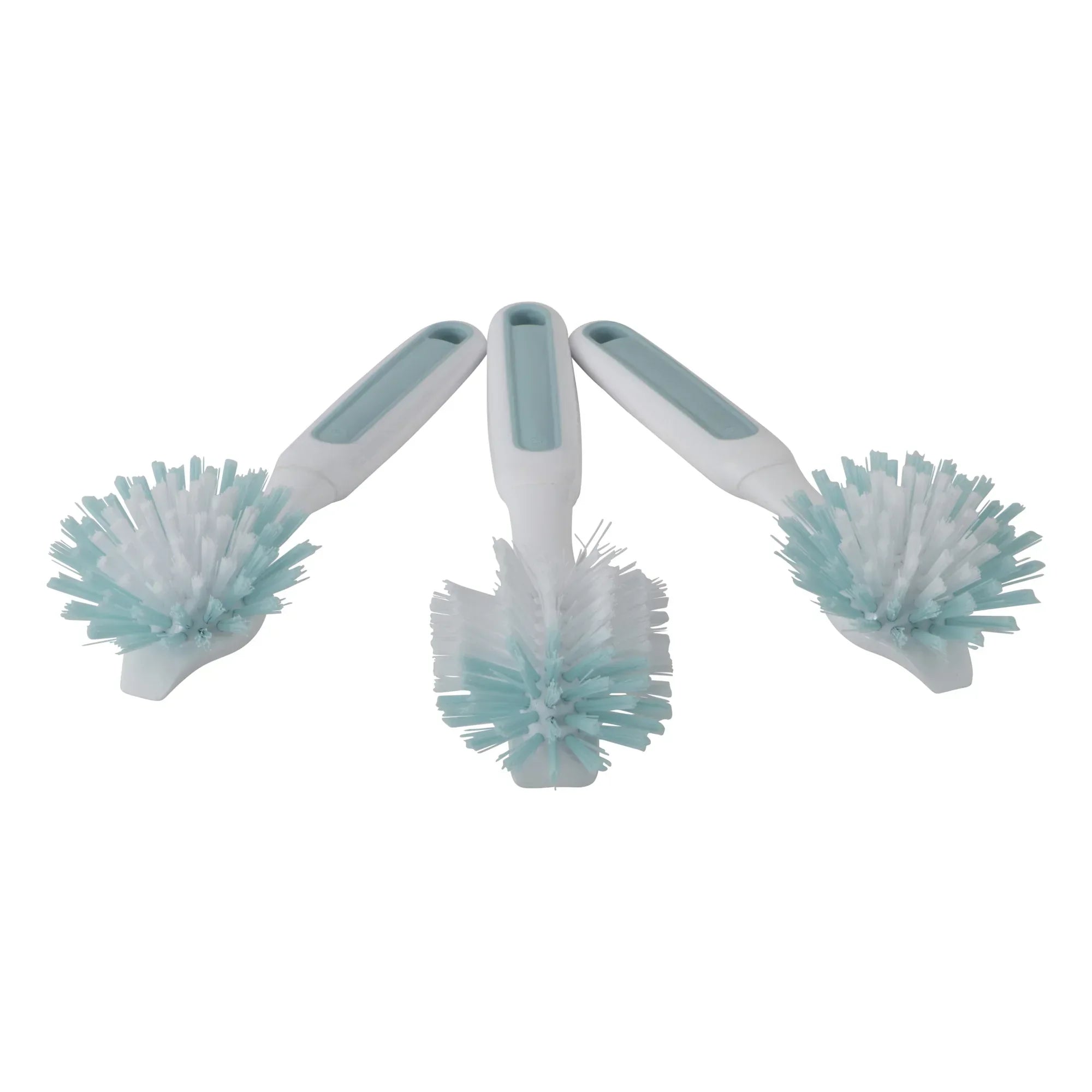 GoodCook PROfreshionals 3-Piece BPA-Free Kitchen Dish Brush Set, Teal