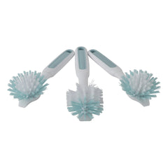GoodCook PROfreshionals 3-Piece BPA-Free Kitchen Dish Brush Set, Teal - USA MEGA SHOP
