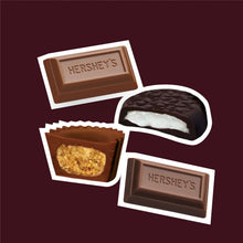 Assorted zero sugar candy in foil wrappers, showing chocolate and white filling