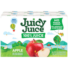 Juicy Juice apple 8-box pack, 100% juice with no sugar added claim