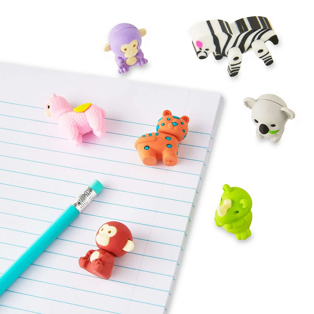 Pen+Gear Eraser Pals, Animals, 25 Count - USA MEGA SHOP