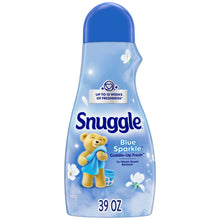 Snuggle Blue Sparkle in-wash scent booster bottle, 39 oz, blue cap