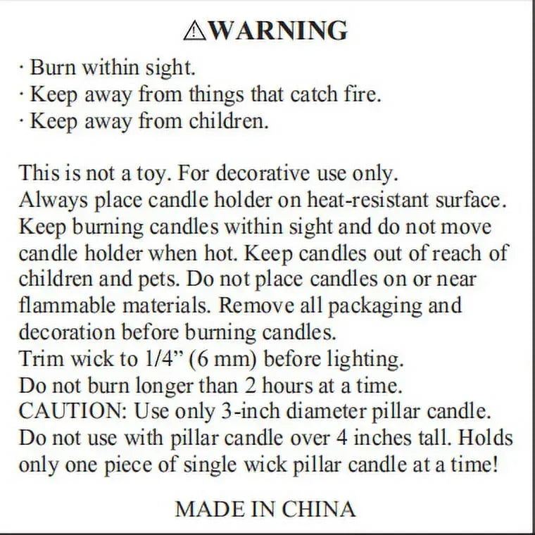 Better Homes & Gardens Black Metal Lantern Candle Holder