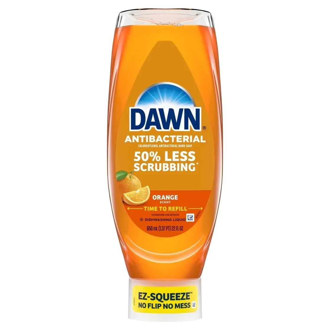 Dawn Ultra Antibacterial EZ-Squeeze Hand Soap, Orange Scent, 22 fl oz