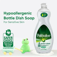 Palmolive Ultra Pure + Clear Liquid Dish Soap, Spring Fresh Scent, 32.5 Fluid Ounce Bottle - USA MEGA SHOP