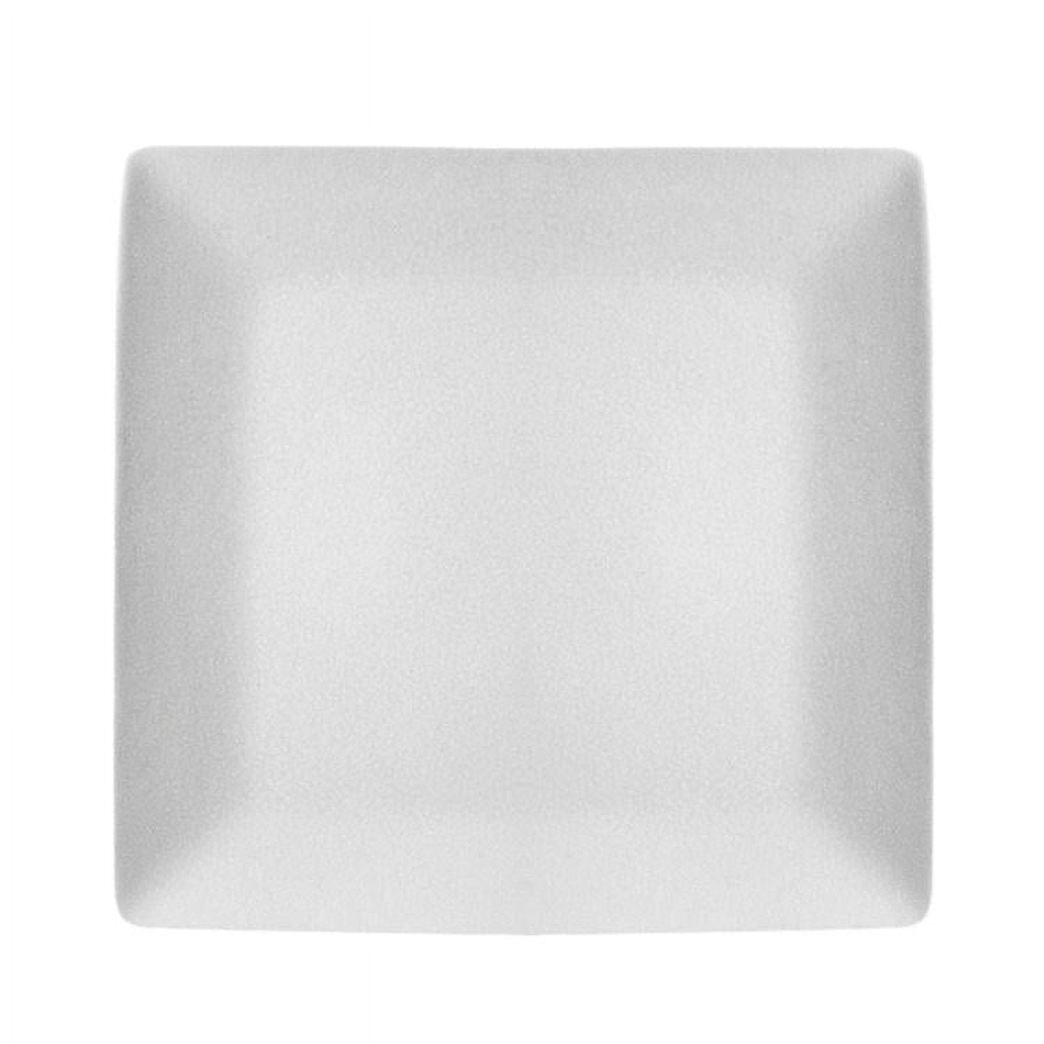 (2 pack) Better Homes & Gardens Anderson Cream Square-Shaped Dinner plate