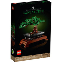 LEGO Icons Bonsai Tree building set box with botanical collection design