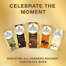 Ferrero Rocher assorted chocolate bar packs lineup, milk and other flavors