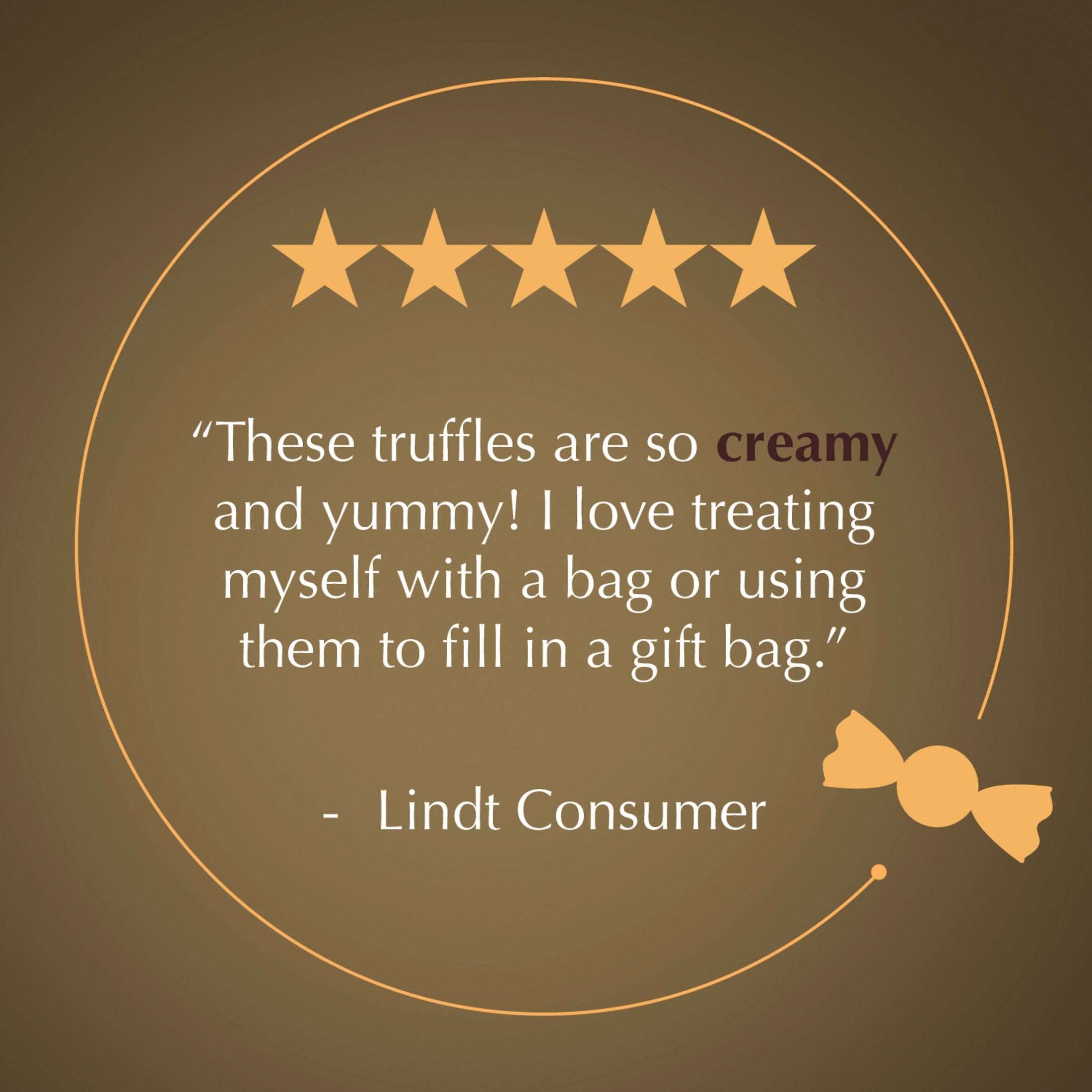Lindt Lindor Assorted Chocolate Truffles, Candy Variety Pack, 8.5 oz Bag