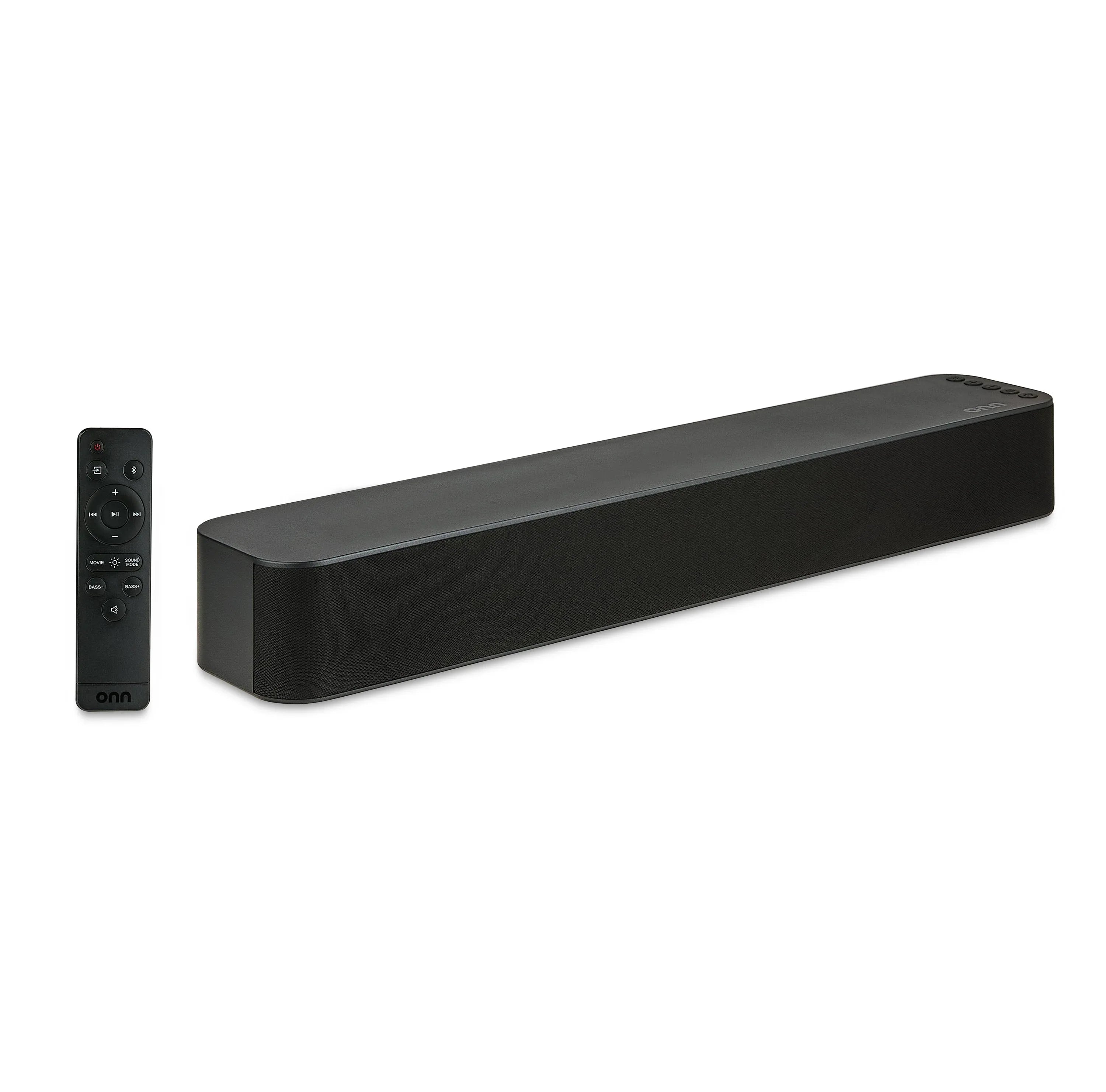 onn Bluetooth 2.0 Channel Soundbar with Multi-Color LED Lighting, 20", Black - USA MEGA SHOP