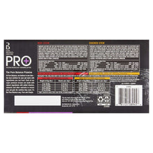 Wet dog food can back label for small breeds; Pure Balance Pro beef and chicken stew