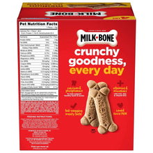 Milk-Bone crunchy goodness dog biscuit box with bone treats graphic
