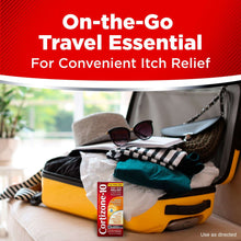 Cortizone-10 ointment tube in travel pouch, on-the-go itch relief