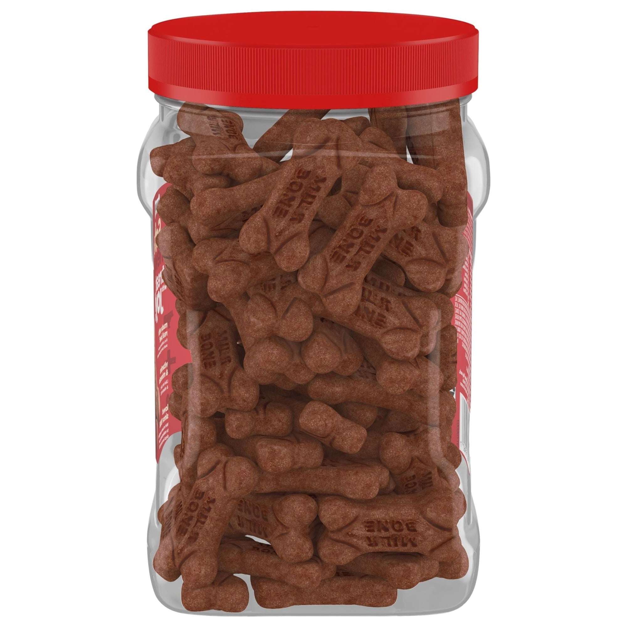 Milk Bone Soft & Chewy Dog Treats, Made with Real Beef & Filet Mignon, 25 oz Canister