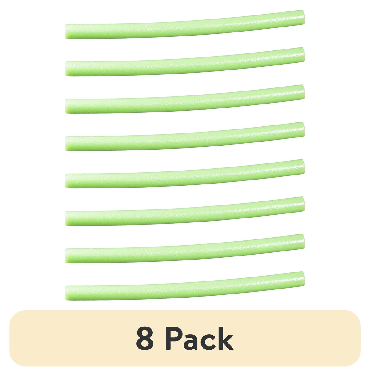 (8 pack) Big Joe Swim Pool Noodle (Single Unit), Green, 50 inches long