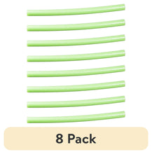 Green pool swim noodles, 8-pack bundle of 50-inch float tubes