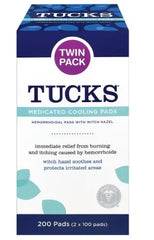 Tucks Medicated Cool Pads, 200 ct.