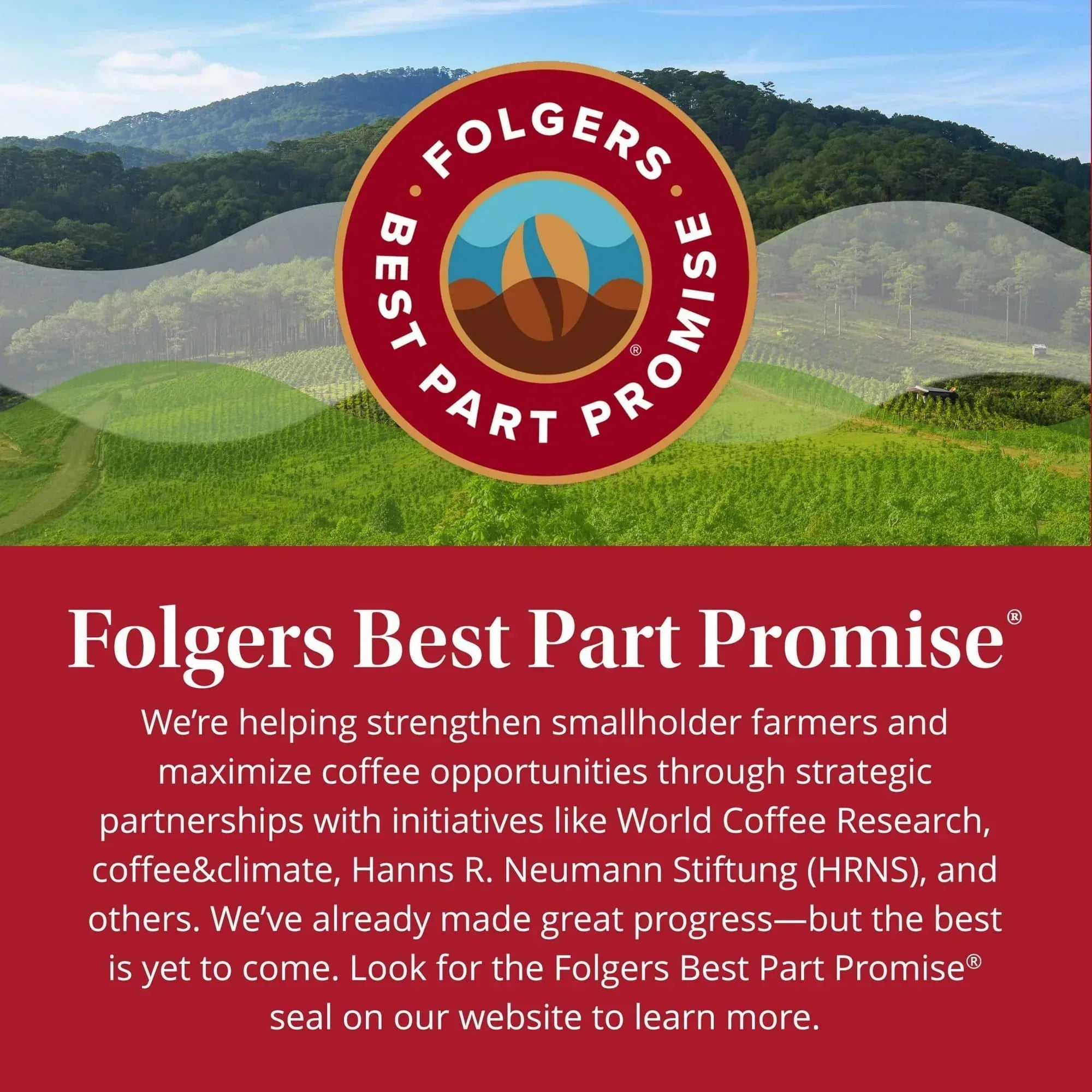 Folgers French Vanilla Artificially Flavored Coffee, Mild Roast, Keurig K Cup Pods, 24 Count Box