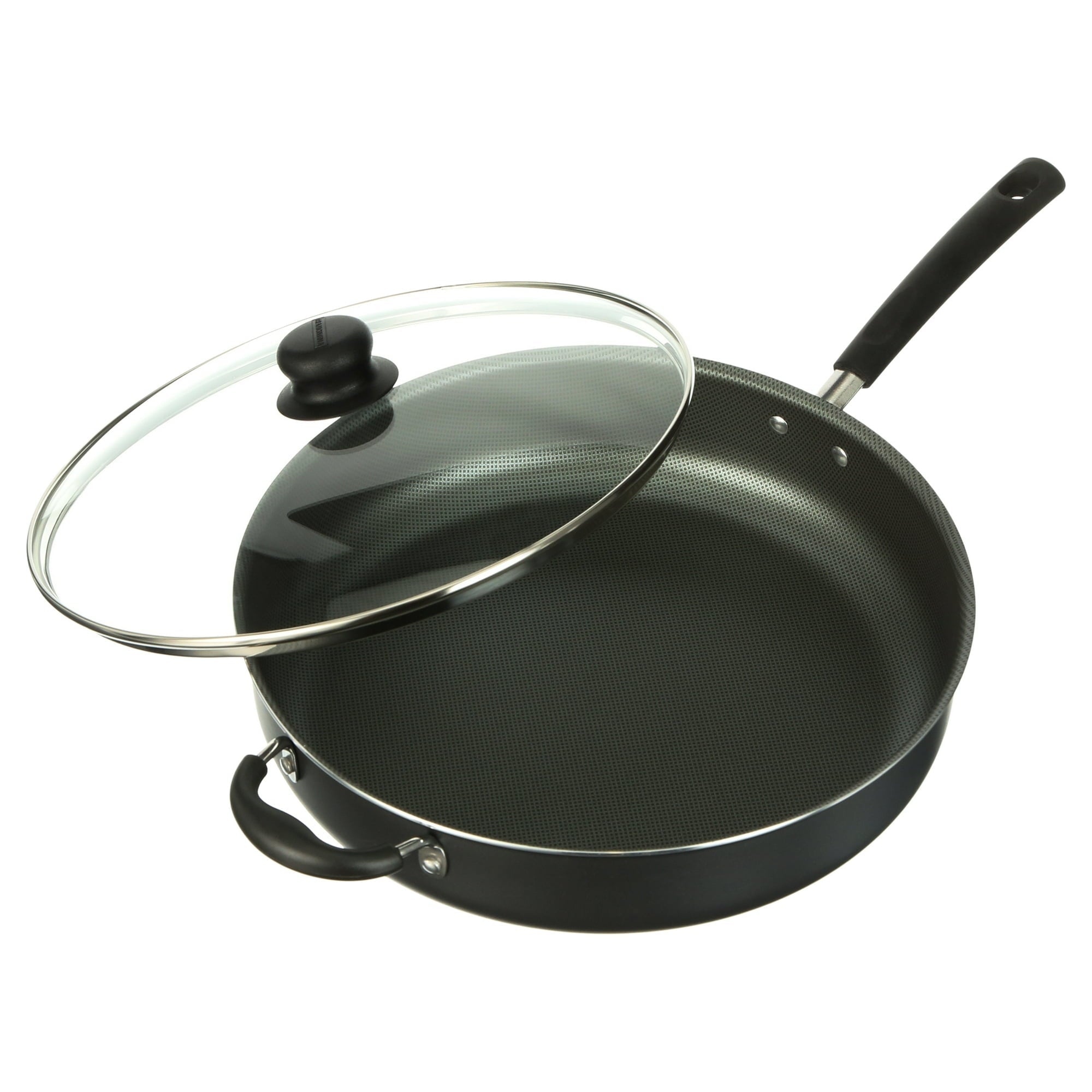 Tramontina PrimaWare 5-Quart Nonstick Covered Jumbo Cooker, Steel Gray