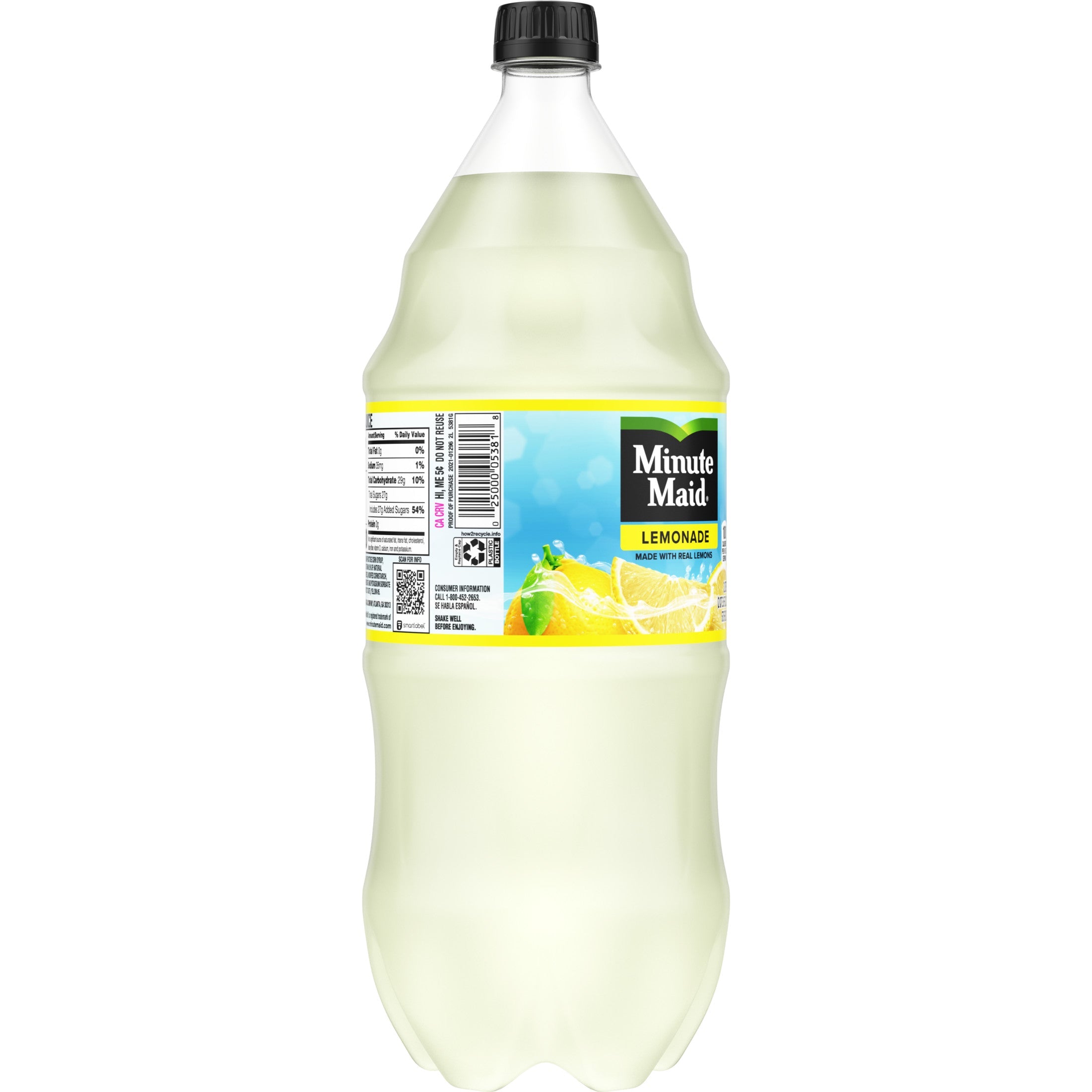 Minute Maid Lemonade Bottle, 2 Liters