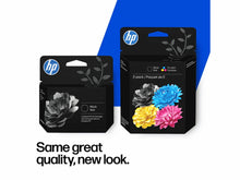 HP ink cartridge multipack box with black and tri-color 67XL