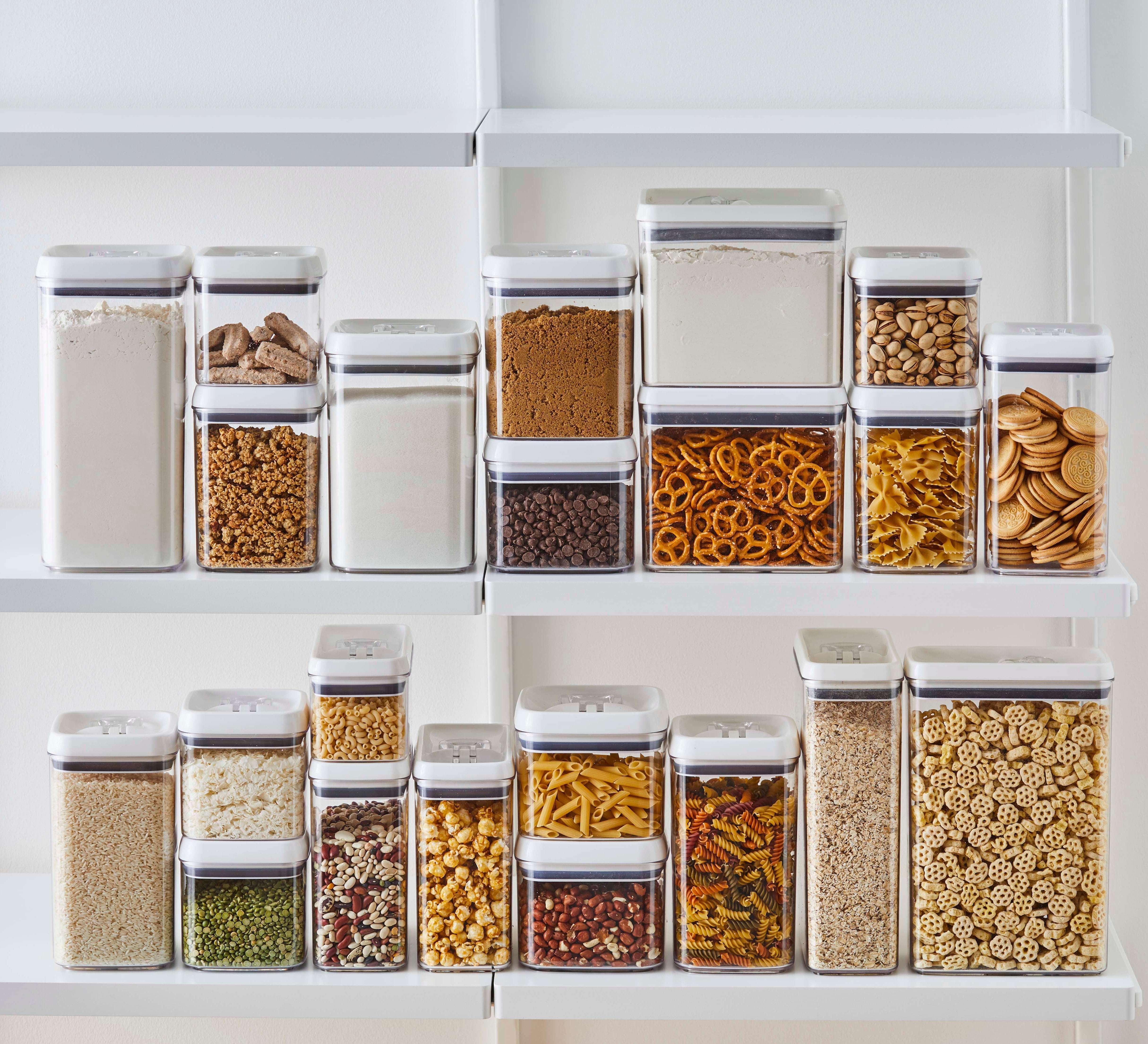 Better Homes & Gardens Flip-Tite® Large 19.7 Cup Airtight Bagel Food Storage Container, BPA-Free, Stackable Pantry Canister