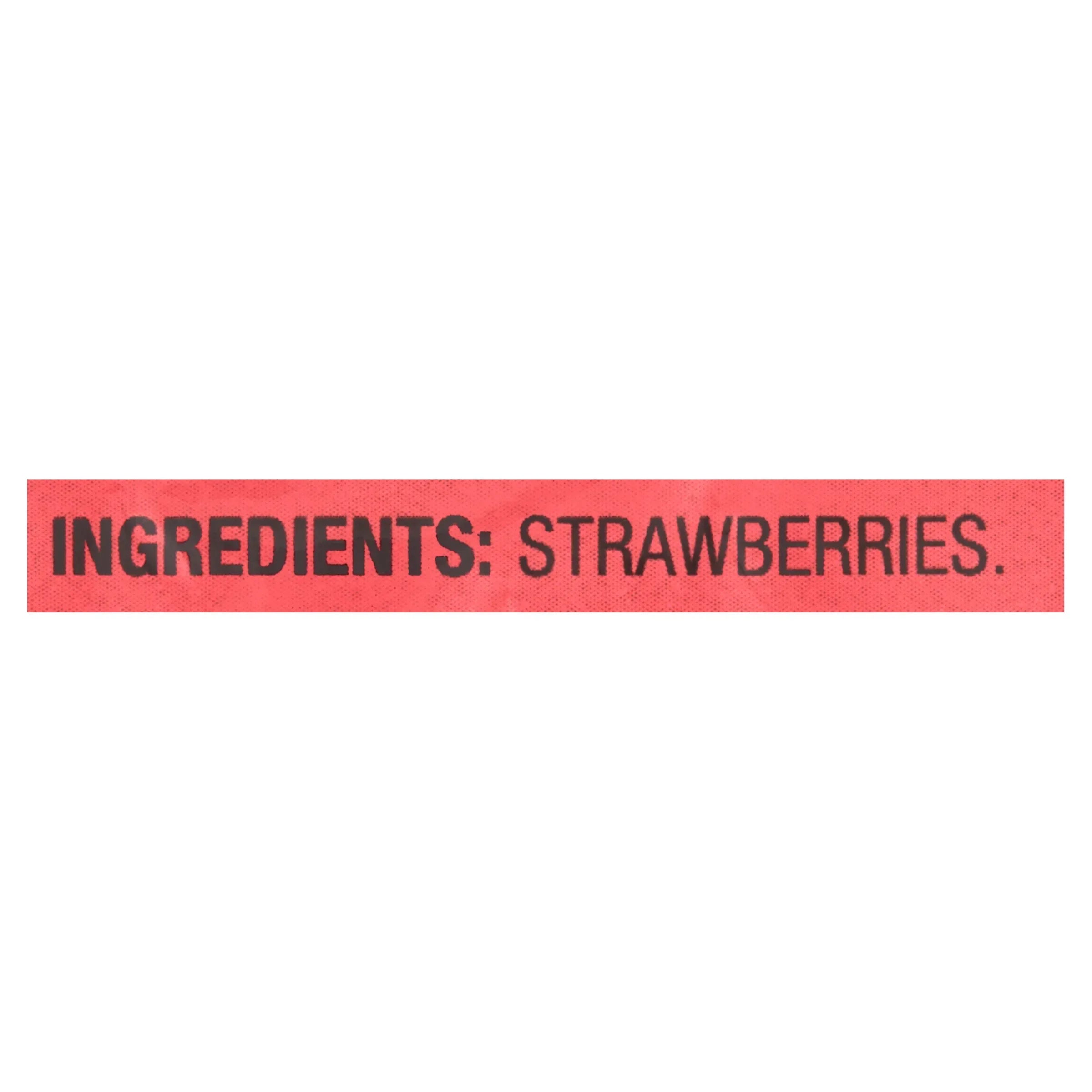 Great Value Freeze Dried Strawberry Fruit Crisps, 1 oz