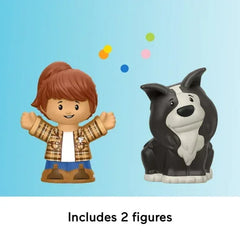 Fisher-Price Little People Push & Play Tractor, Musical Toy Farm Vehicle & 2 Figures for Toddlers - USA MEGA SHOP