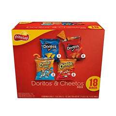 Doritos & Cheetos Mix Variety Pack Snack Chips, 18 Count Multipack
