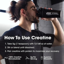 Woman drinking from an Optimum Nutrition ON shaker bottle