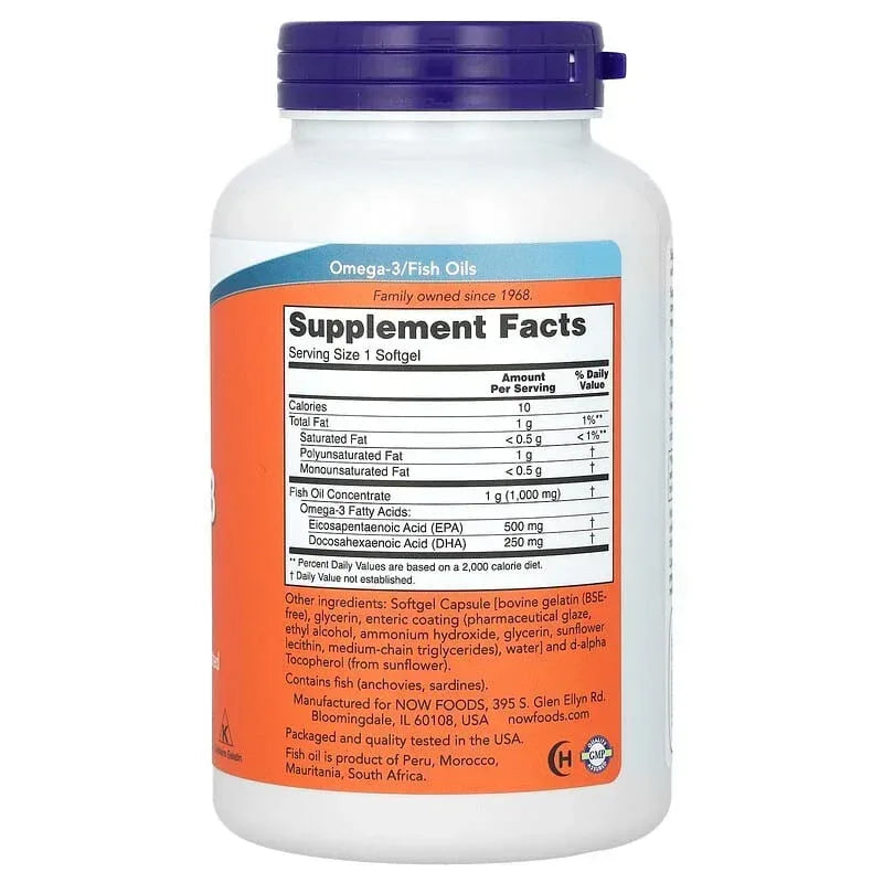 NOW Foods, Ultra Omega-3 Fish Oil, 90 Softgels