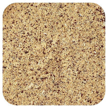 Coarse brown herbal powder texture