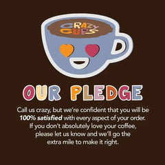 Crazy Cup Decaf Blueberry Cobbler Coffee Pods, in Recyclable Single Serve Cups For Keurig K Cups Machines, 22 Count