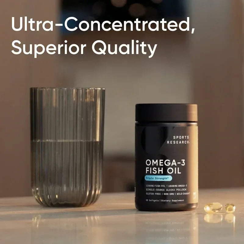Sports Research, Alaskan Omega-3 Fish Oil, 180 Softgels