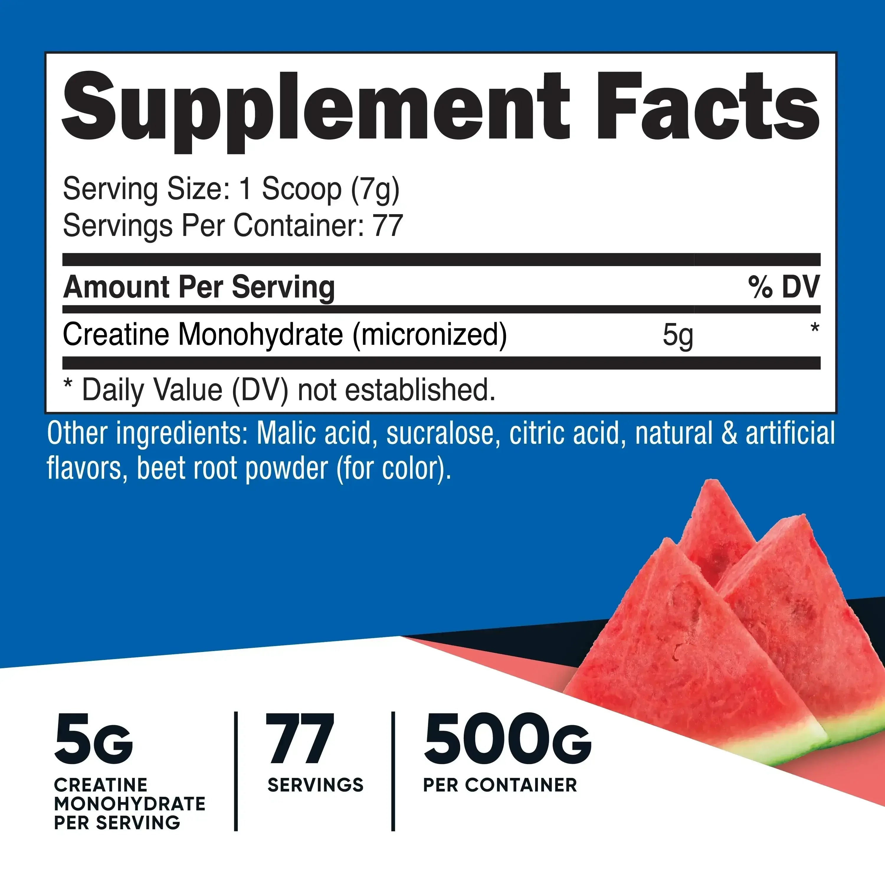 Nutricost, Performance, Creatine Monohydrate, Pineapple Mango, 1.1 lb (500 g)