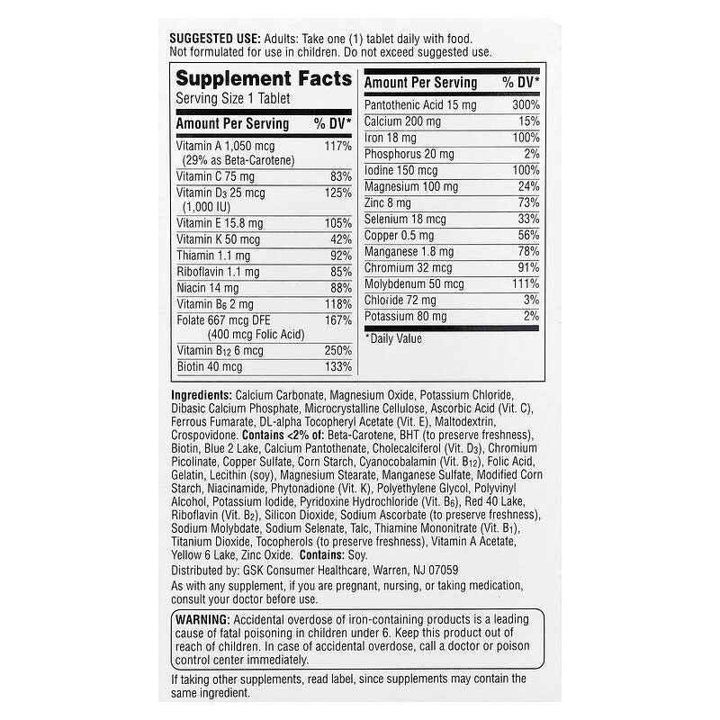 Centrum, Women Multivitamin, Tablets