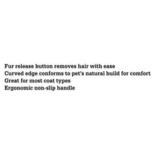 Undercoat deshedding tool instruction text on packaging card