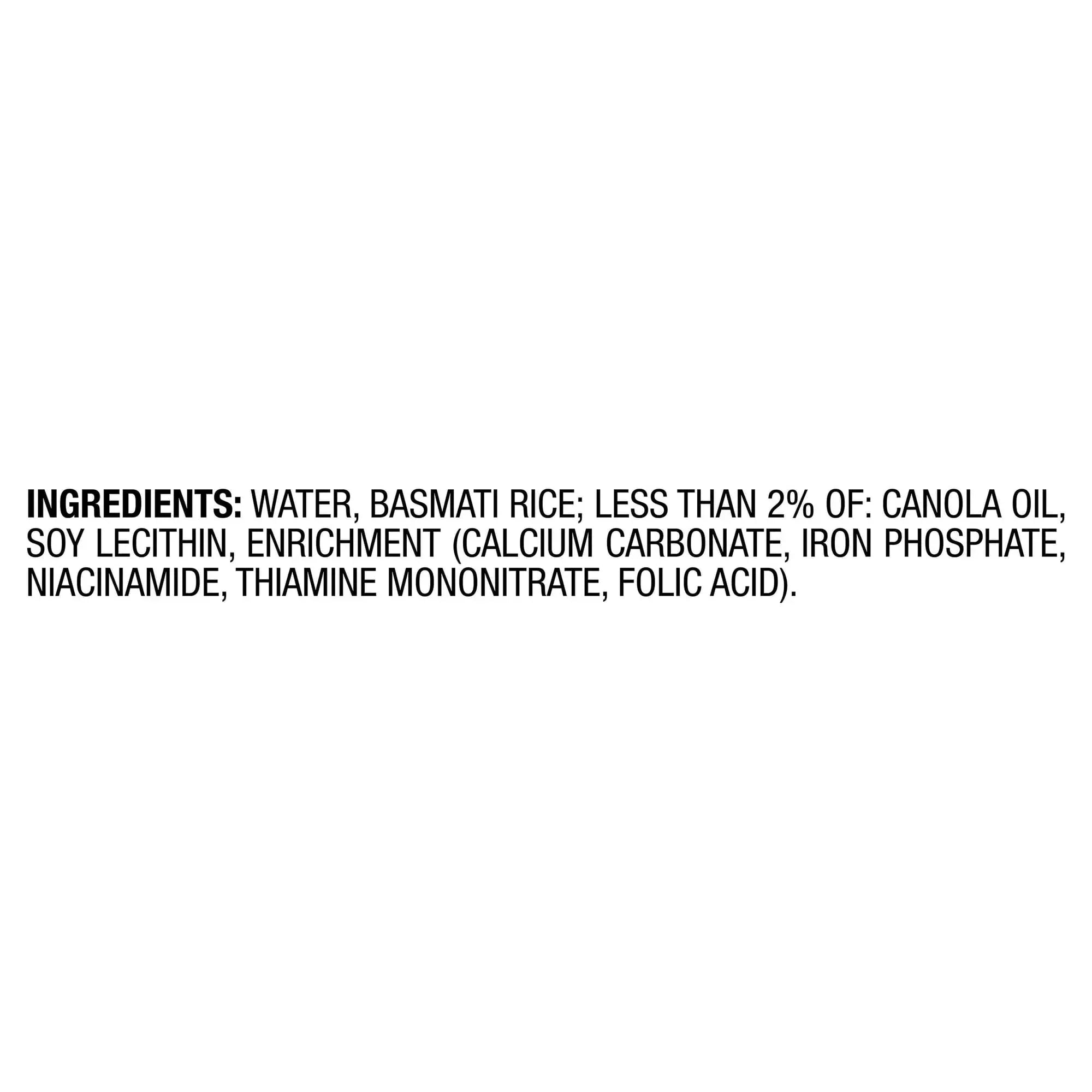 Uncle Ben's Ready Rice Basmati Rice, 8.5 oz SIDE - USA MEGA SHOP