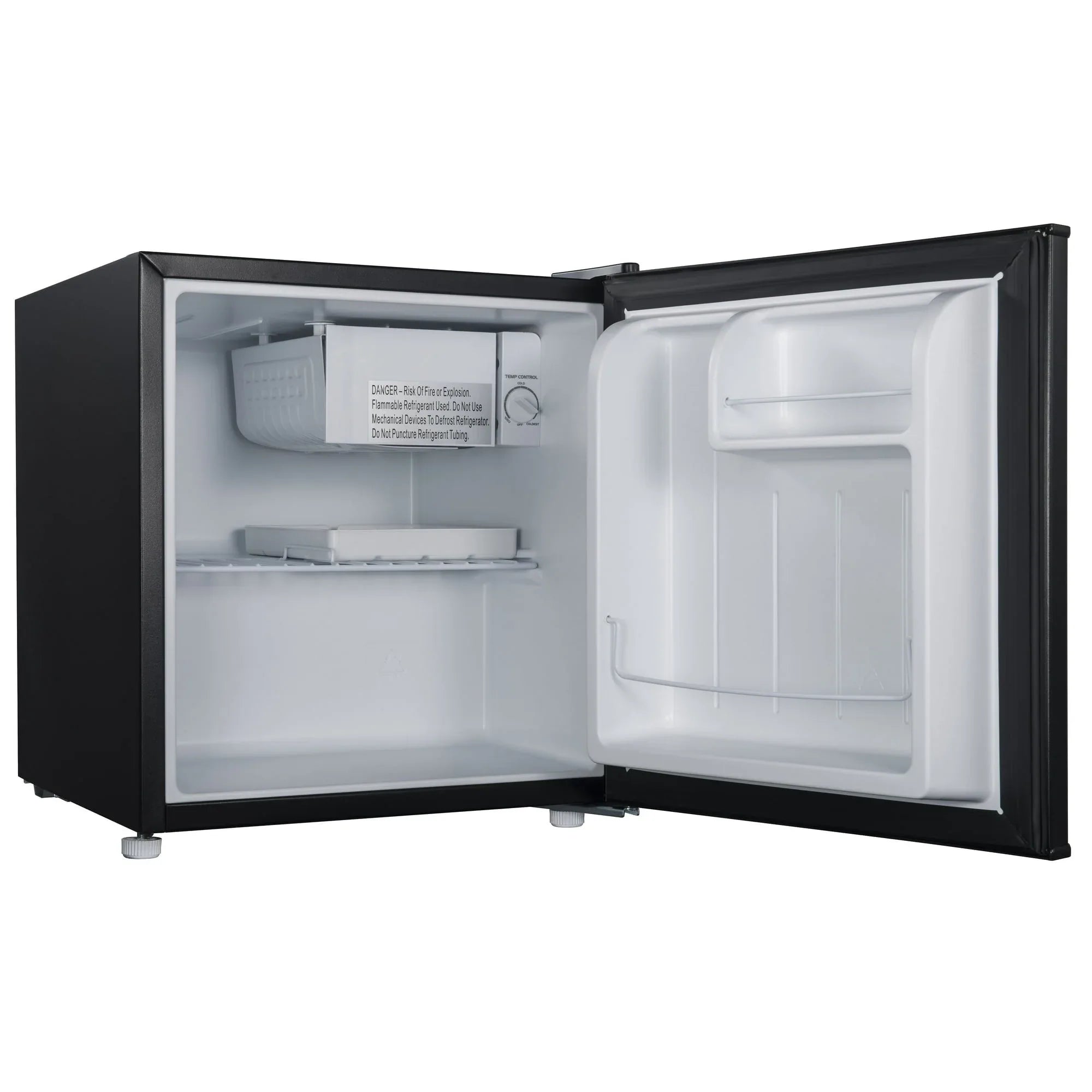 Galanz 1.7 Cu ft One-Door Mini Refrigerator, Black, New - USA MEGA SHOP