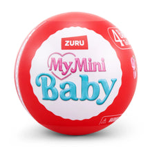 MyMini Baby doll capsule, red-and-white ball with ZURU logo