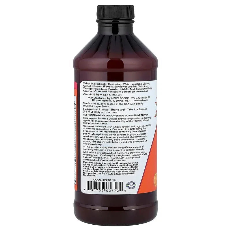 NOW Foods, Liquid Multi, Wild Berry, 16 fl oz (473 ml)