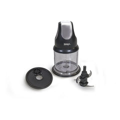 Ninja Express Chop 200 W Food Processor, Mince, Puree, One-Touch, Non-Slip Base, Dishwasher Safe, NJ100WM Black - USA MEGA SHOP