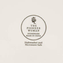 Stoneware cereal bowl with The Pioneer Woman logo; dishwasher and microwave safe