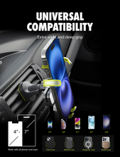 Bracketron AutoGrip universal vent mount showing wide, deep grip cradle for phones