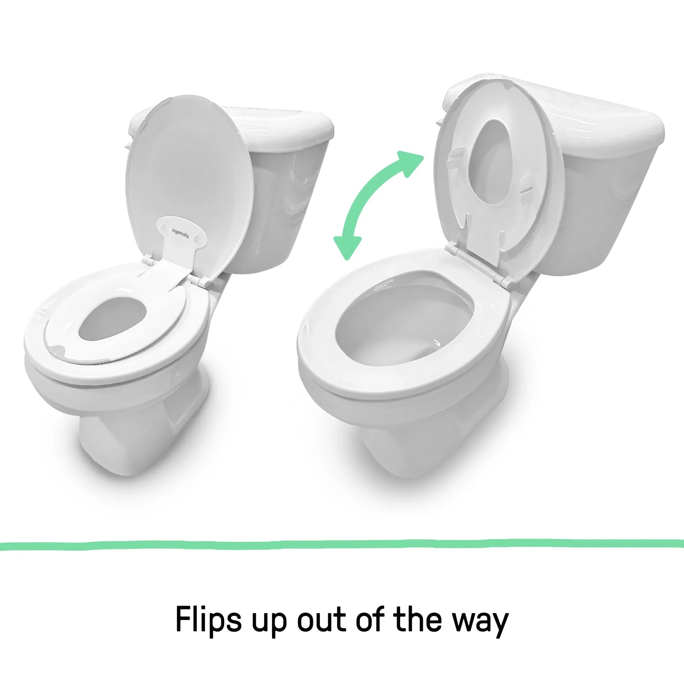 Ingenuity Flip & Sit Potty Seat - For Ages 18 Months, Up to 50 Pounds - USA MEGA SHOP