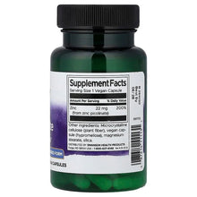 Swanson Zinc Picolinate bottle back with Supplement Facts label and bar code