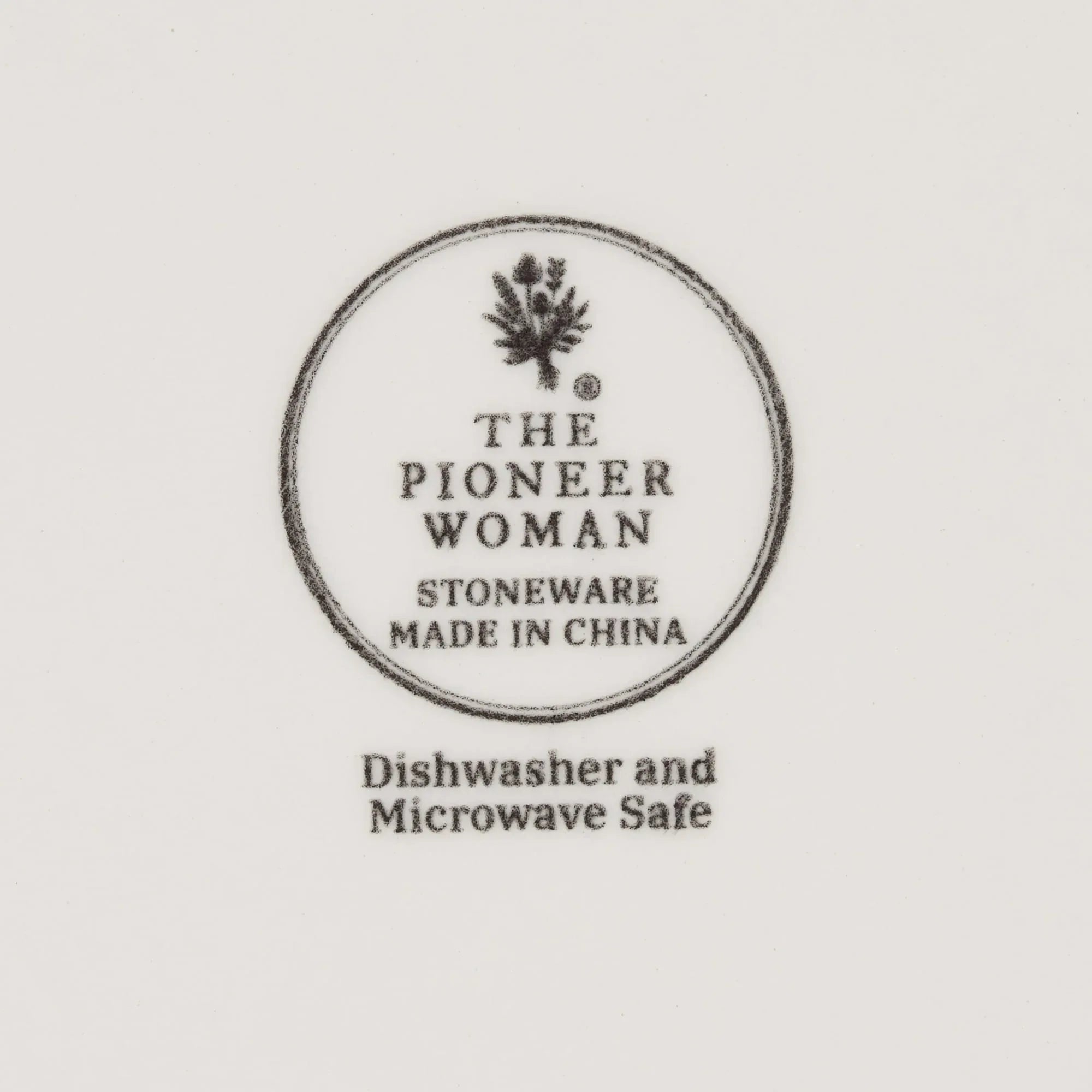 The Pioneer Woman Delilah 12-Piece Stoneware Dinnerware Set, Blue