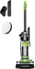 Eureka Bagless Upright Vacuum, Airspeed, Ultra Lightweight & Compact Design, with Crevice Tool, Dusting Brush and Large Dustcup, NEU100, Green & Black