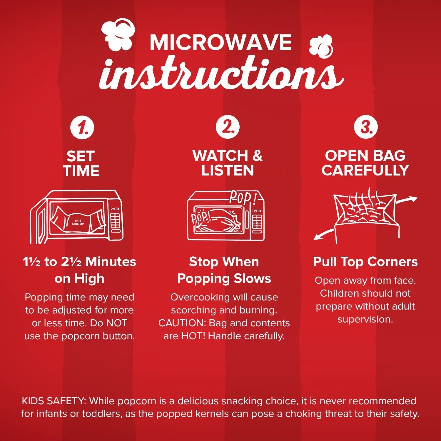 Orville Redenbacher’s Microwave Popcorn, Kettle Corn, 3.3 oz., 6-Count