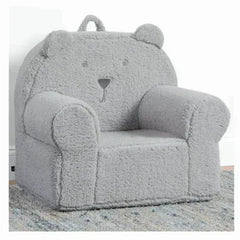 BabyGap by Delta Children Sherpa Bear Chair - Grey